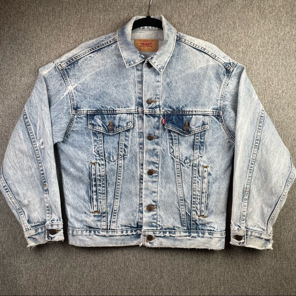 Levi's | Jackets & Coats | Vintage Levis Acid Wash 7507 029 Denim